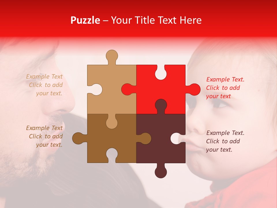 Family Happiness Fun PowerPoint Template