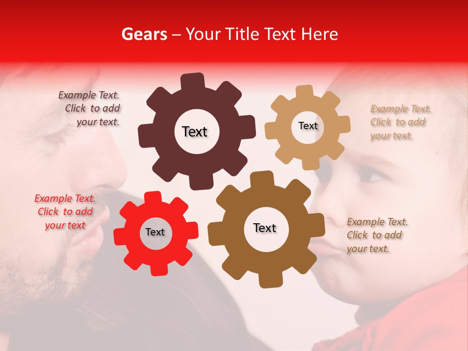 Family Happiness Fun PowerPoint Template