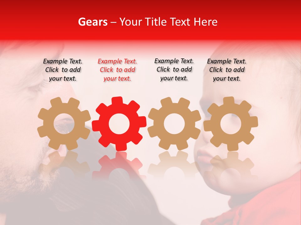 Family Happiness Fun PowerPoint Template