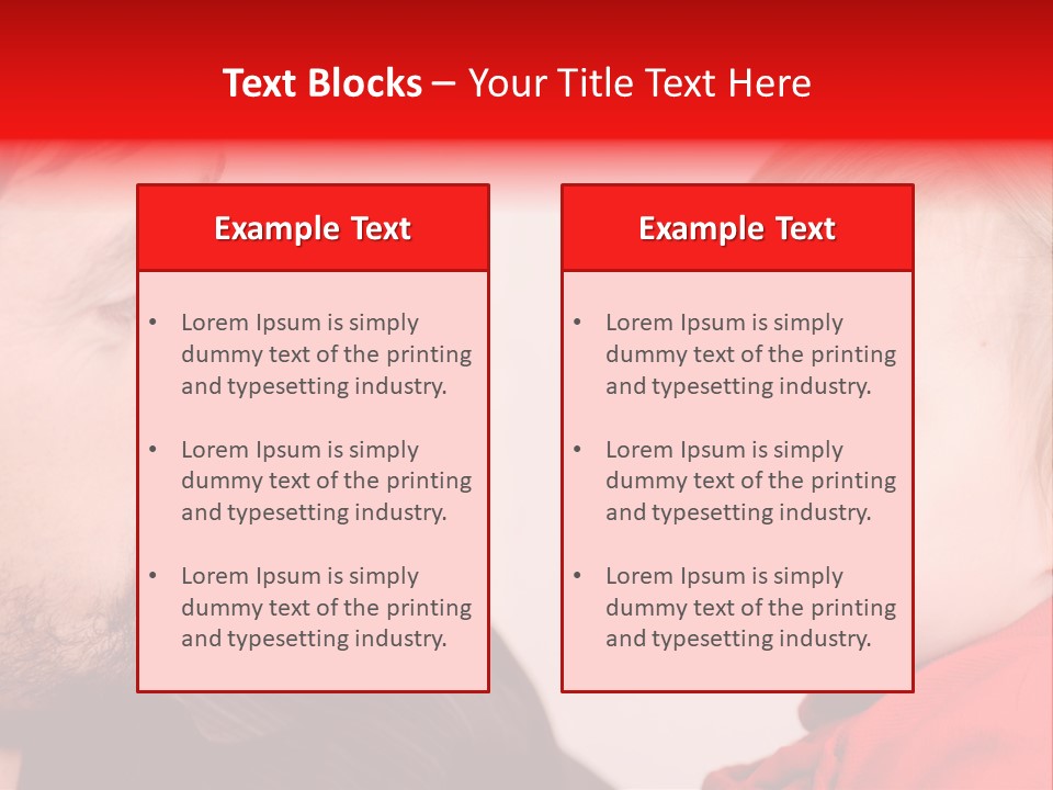 Family Happiness Fun PowerPoint Template