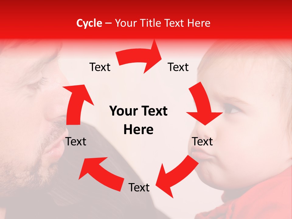 Family Happiness Fun PowerPoint Template