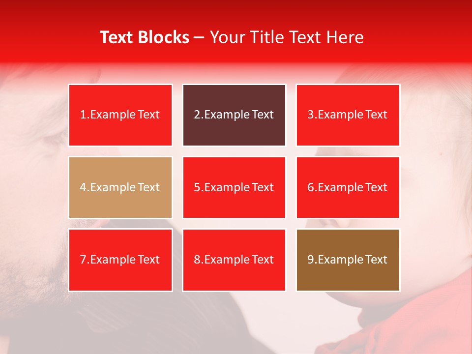 Family Happiness Fun PowerPoint Template