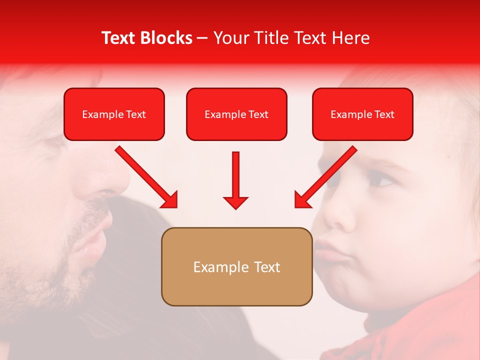 Family Happiness Fun PowerPoint Template