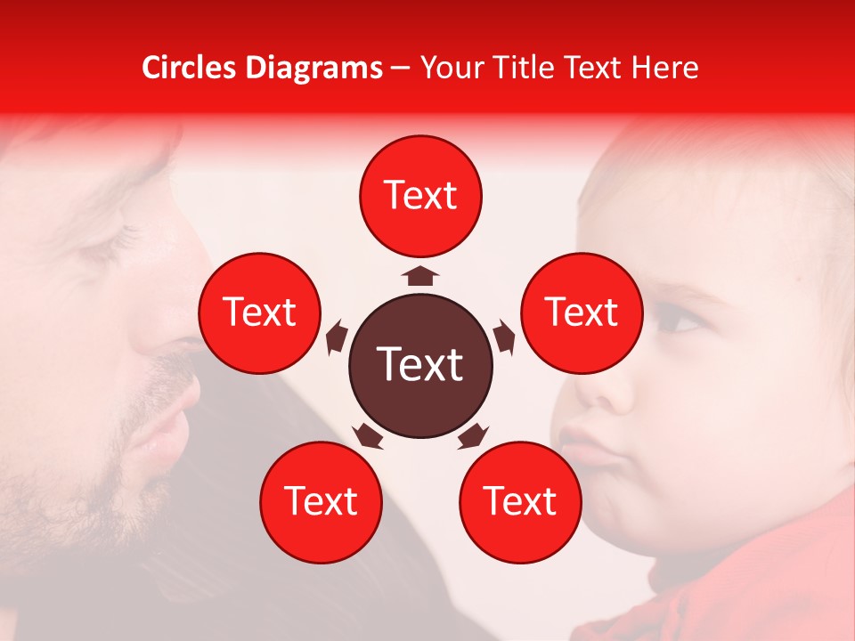 Family Happiness Fun PowerPoint Template