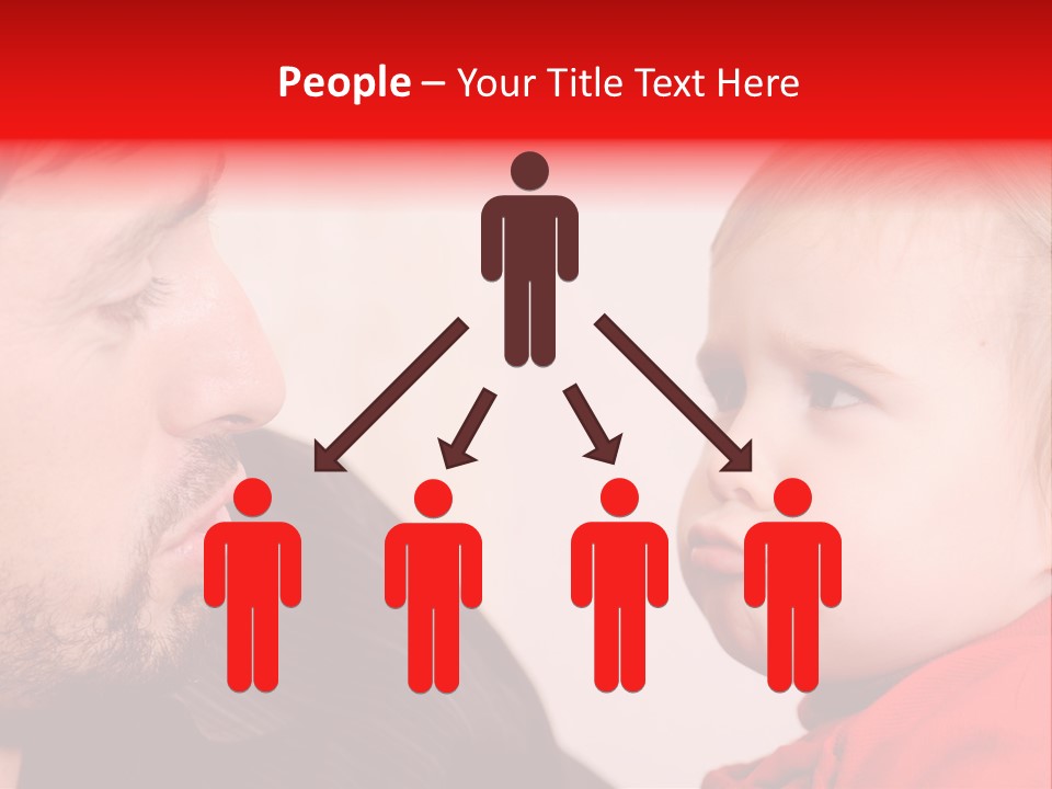 Family Happiness Fun PowerPoint Template