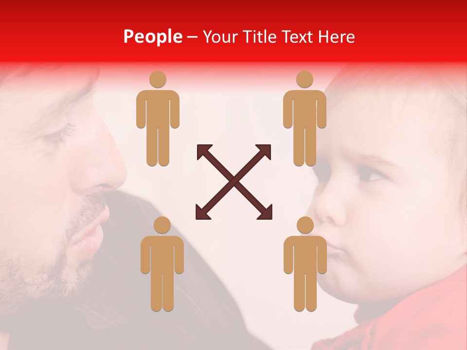 Family Happiness Fun PowerPoint Template