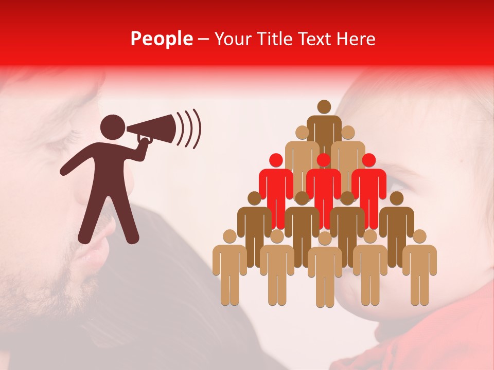 Family Happiness Fun PowerPoint Template