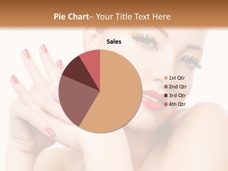 Fingernail Eyelash Elegance PowerPoint Template