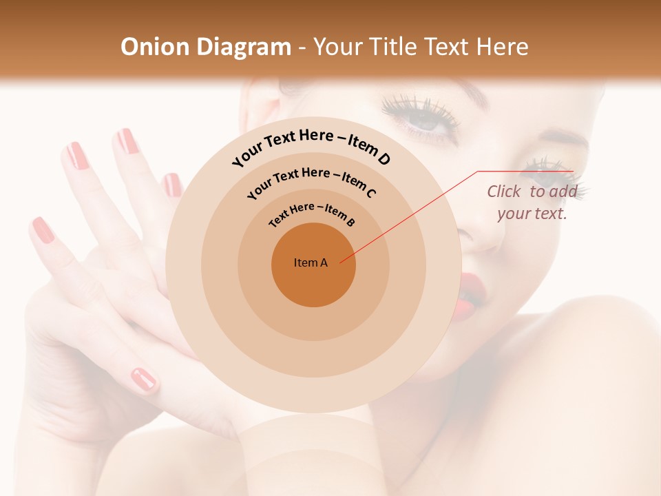 Fingernail Eyelash Elegance PowerPoint Template