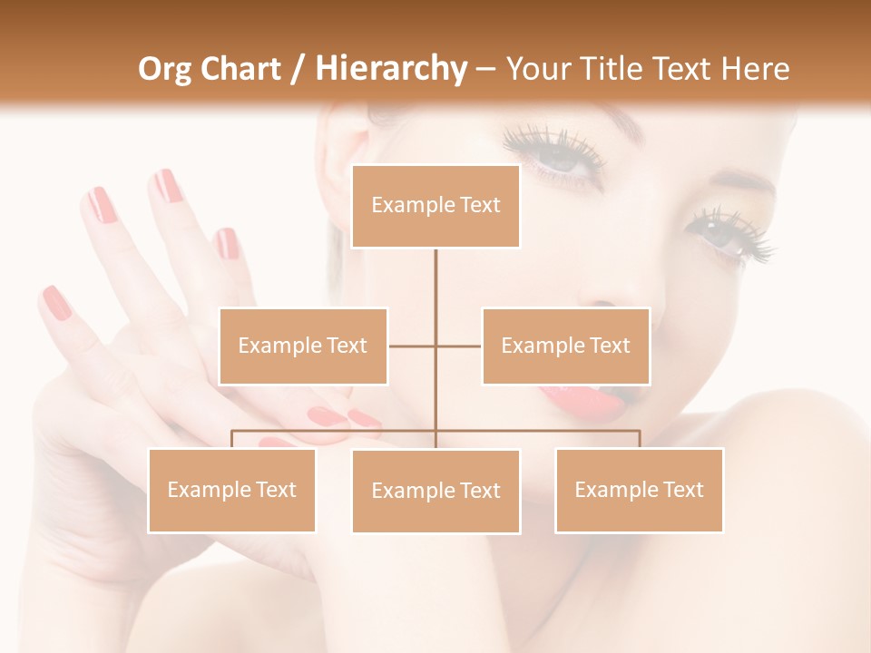 Fingernail Eyelash Elegance PowerPoint Template