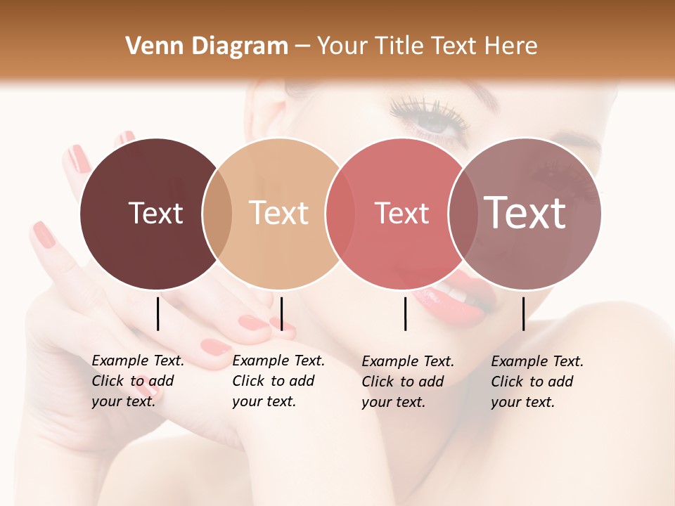 Fingernail Eyelash Elegance PowerPoint Template