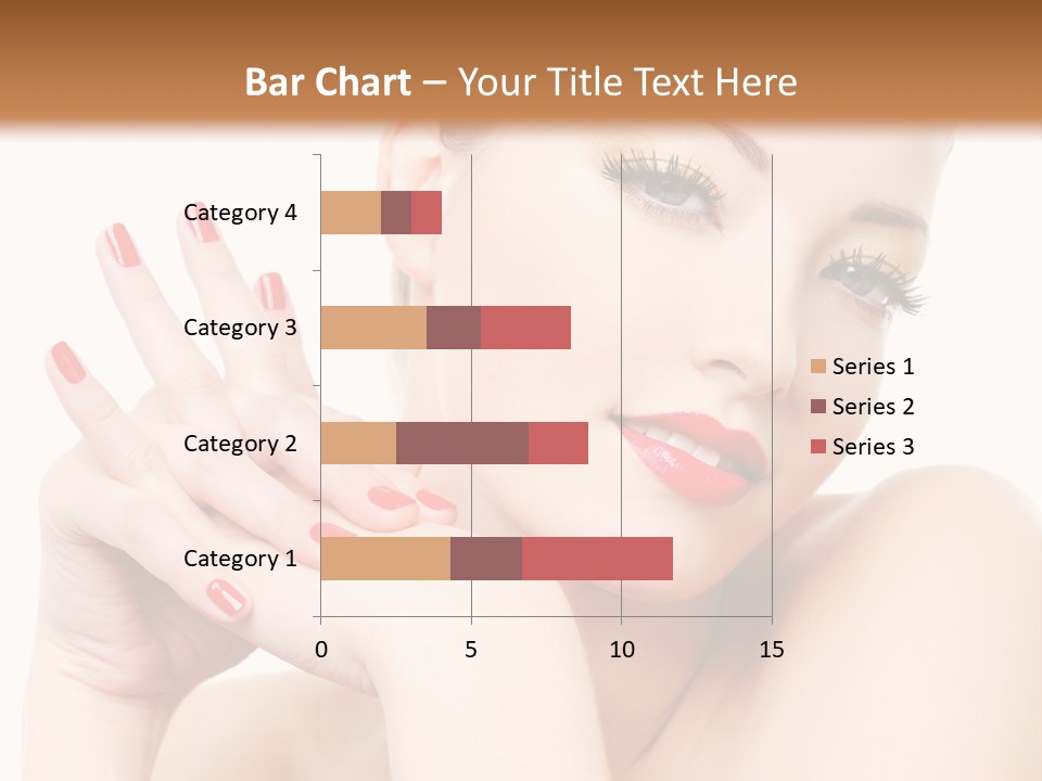 Fingernail Eyelash Elegance PowerPoint Template