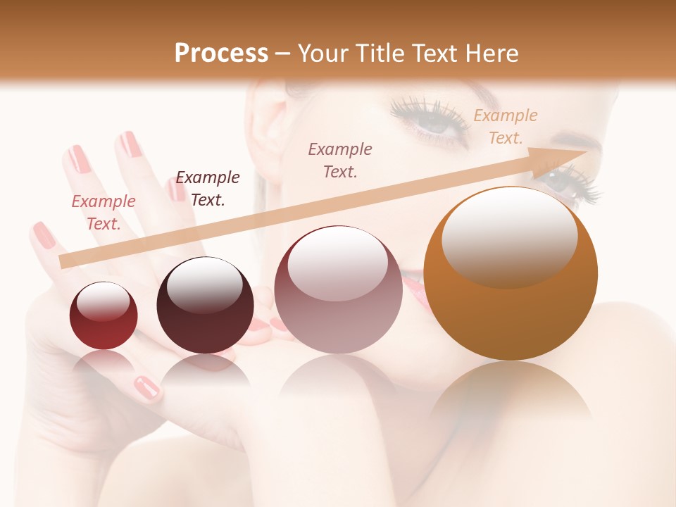 Fingernail Eyelash Elegance PowerPoint Template