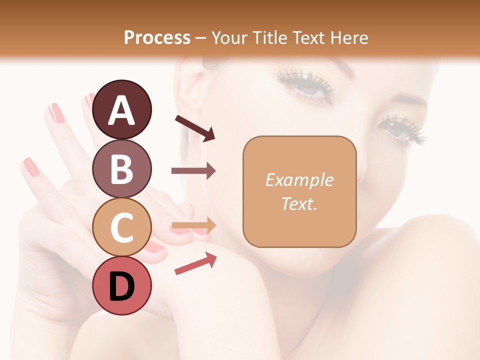 Fingernail Eyelash Elegance PowerPoint Template