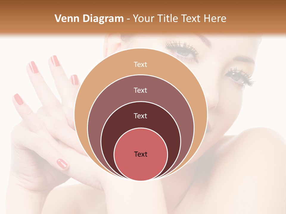 Fingernail Eyelash Elegance PowerPoint Template
