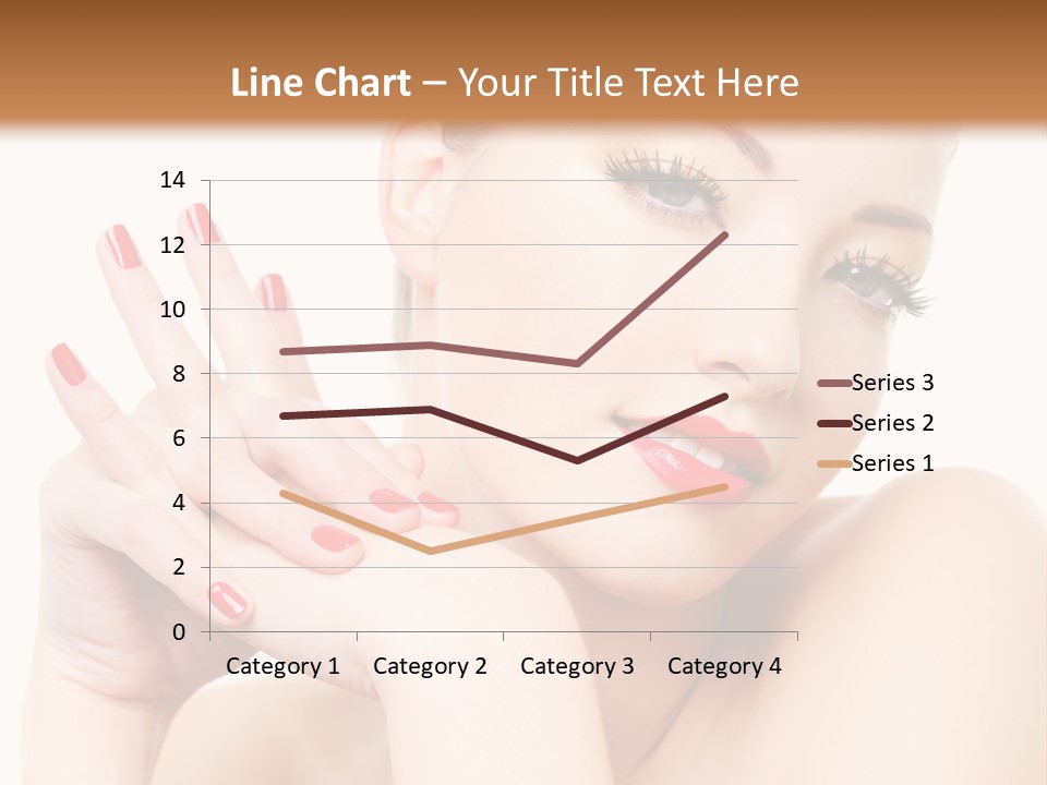 Fingernail Eyelash Elegance PowerPoint Template