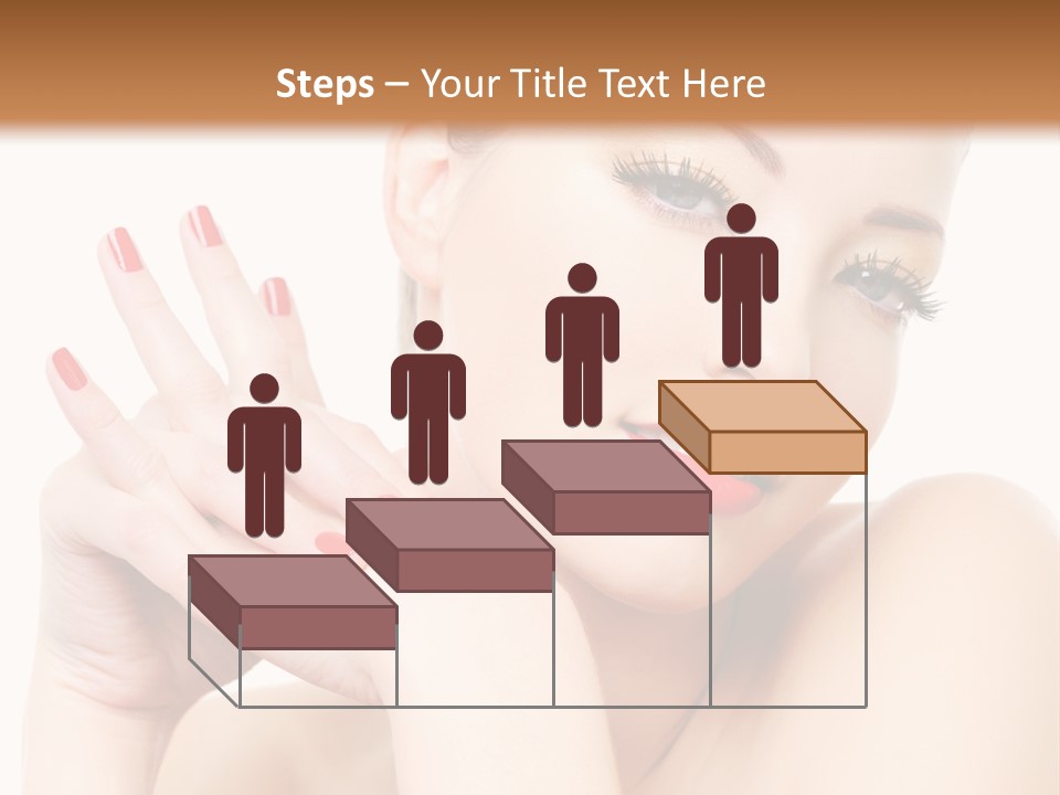 Fingernail Eyelash Elegance PowerPoint Template