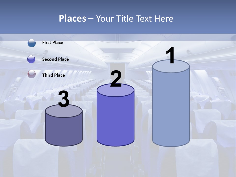 Inside Flight Seat PowerPoint Template