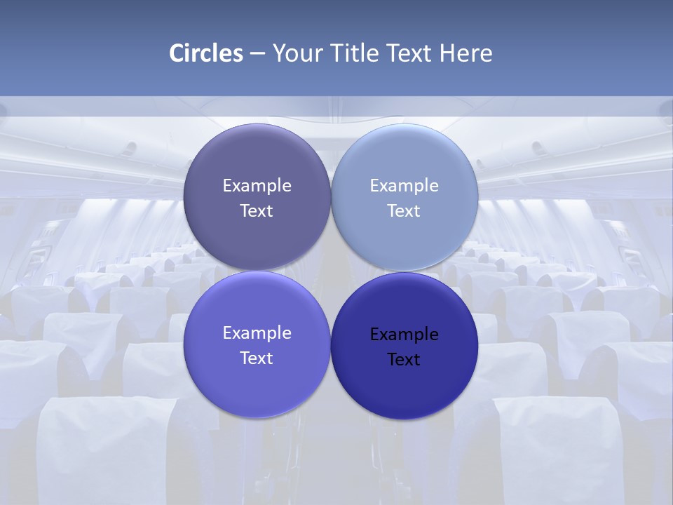 Inside Flight Seat PowerPoint Template