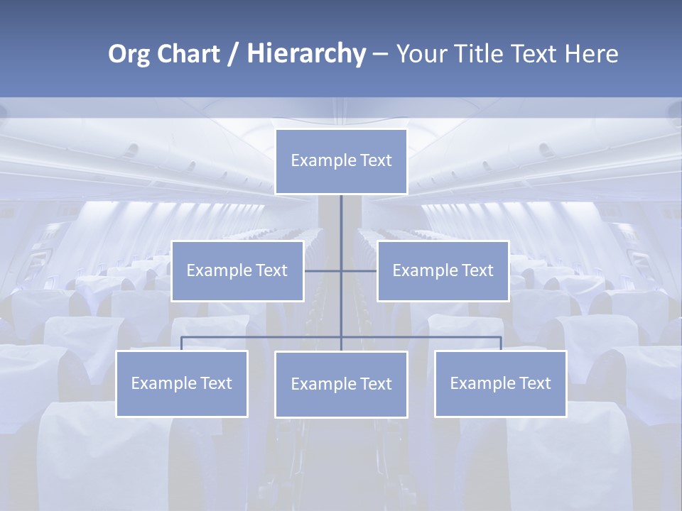 Inside Flight Seat PowerPoint Template