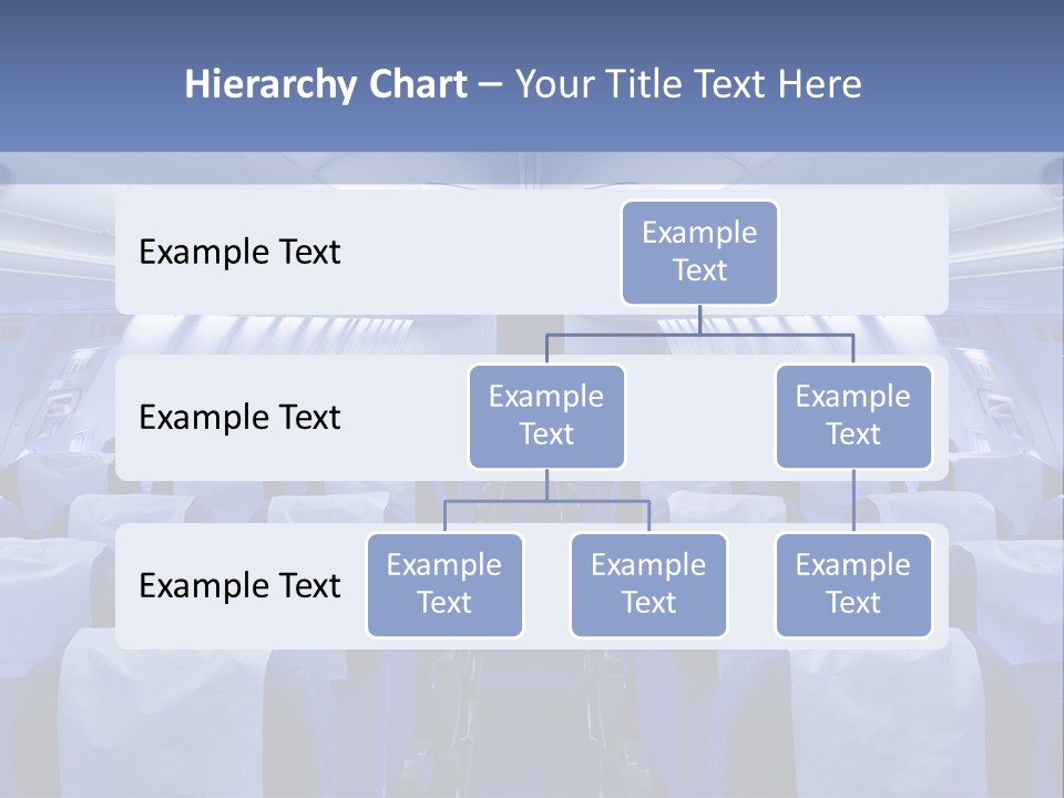 Inside Flight Seat PowerPoint Template