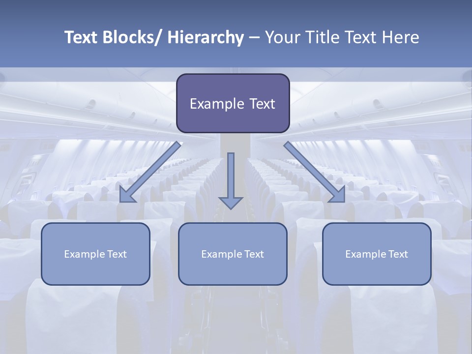 Inside Flight Seat PowerPoint Template
