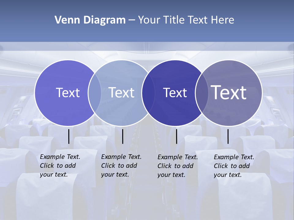 Inside Flight Seat PowerPoint Template