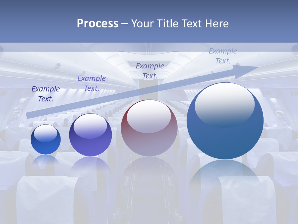 Inside Flight Seat PowerPoint Template