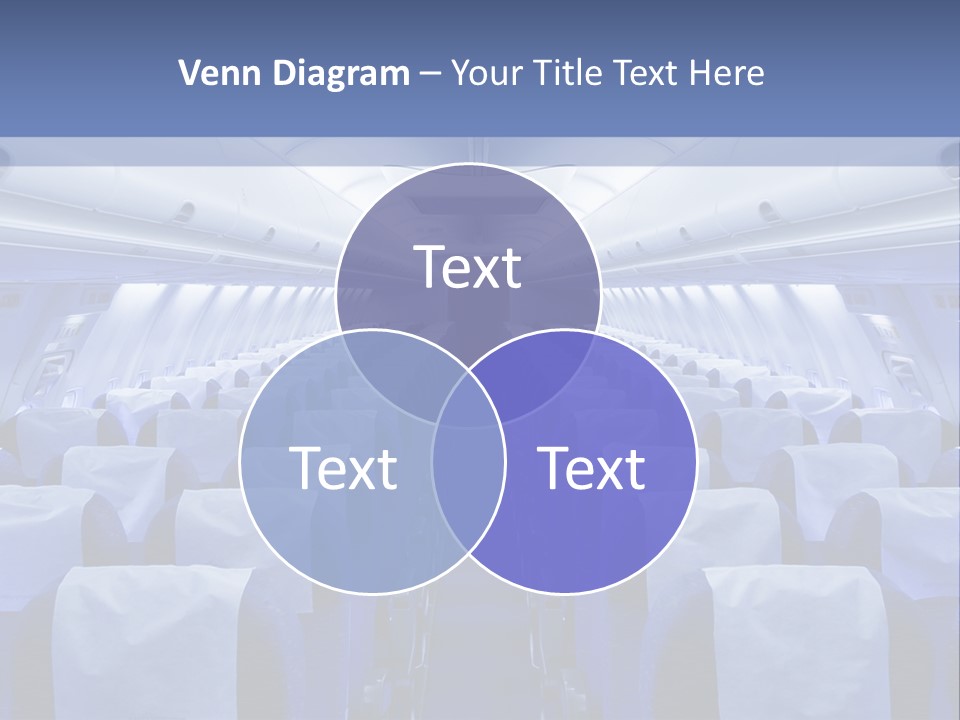 Inside Flight Seat PowerPoint Template