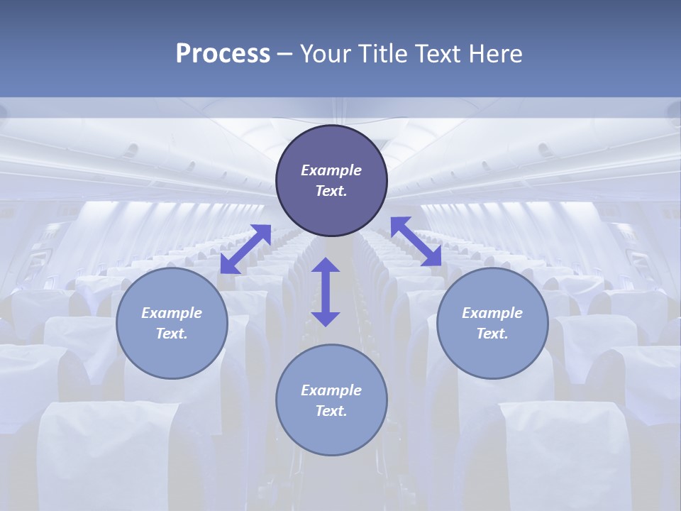 Inside Flight Seat PowerPoint Template