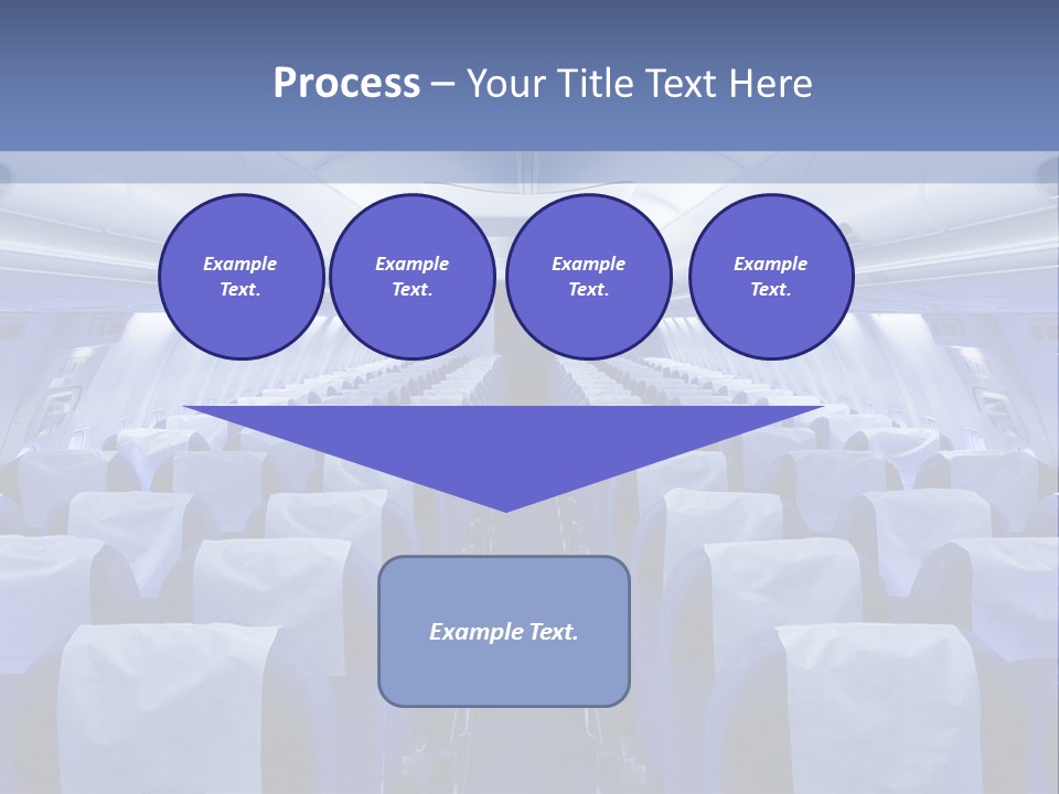 Inside Flight Seat PowerPoint Template