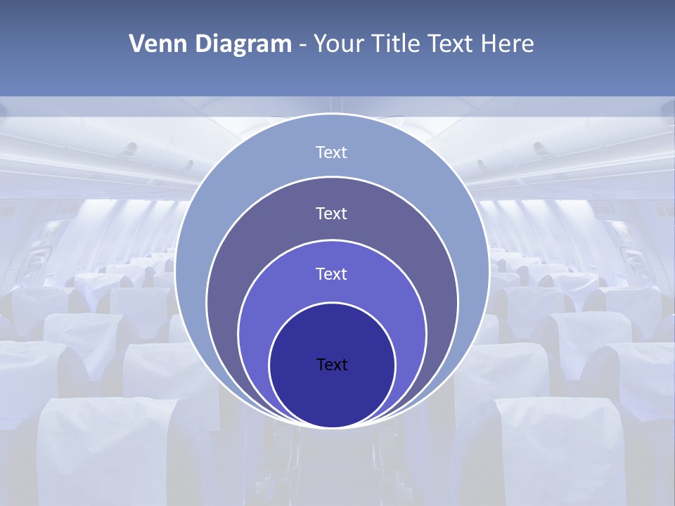 Inside Flight Seat PowerPoint Template