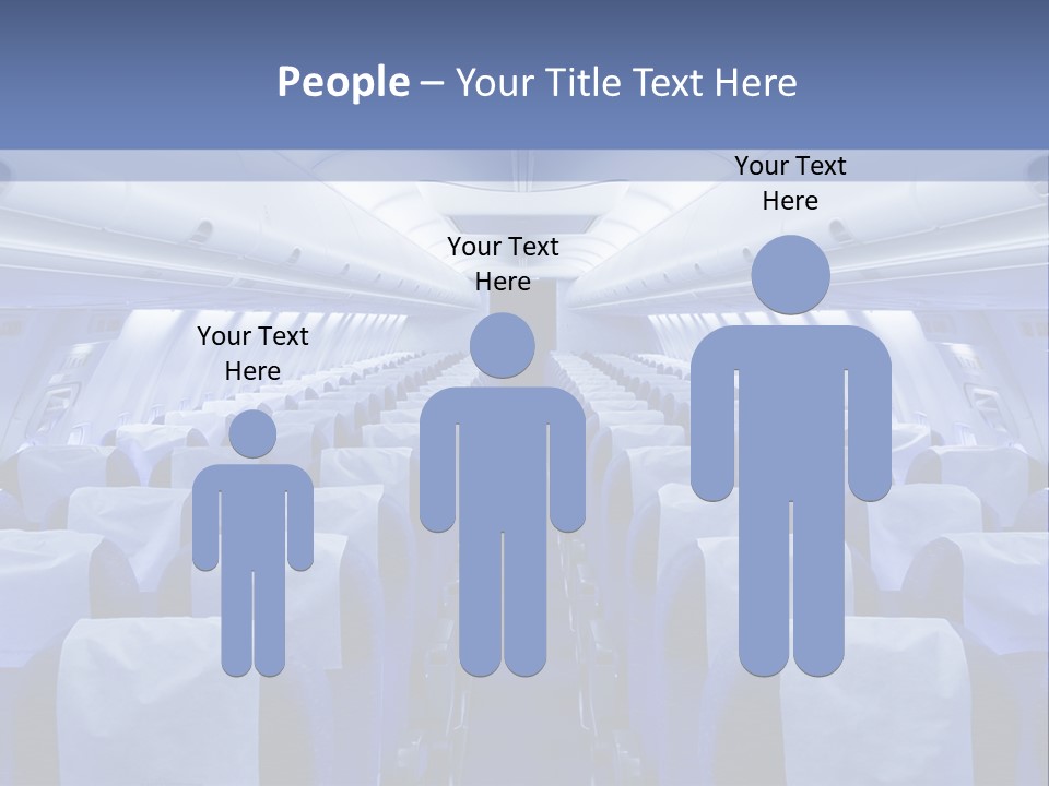 Inside Flight Seat PowerPoint Template