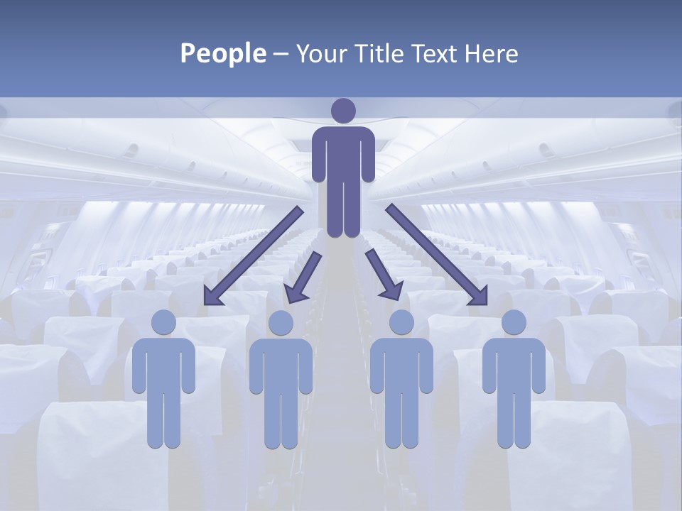 Inside Flight Seat PowerPoint Template