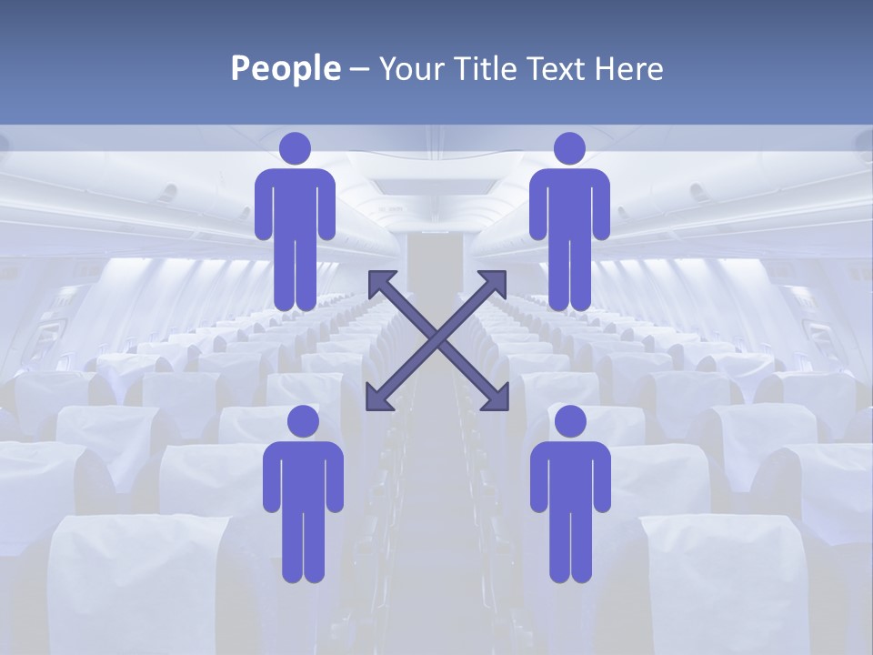 Inside Flight Seat PowerPoint Template
