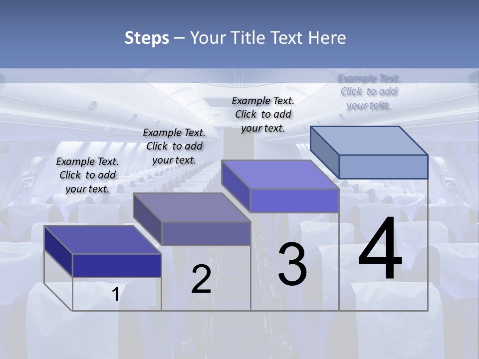 Inside Flight Seat PowerPoint Template