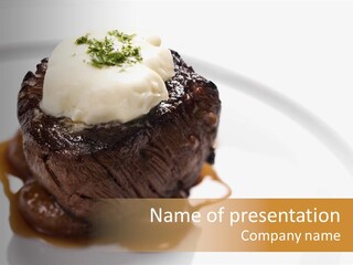 Meat One Copy PowerPoint Template