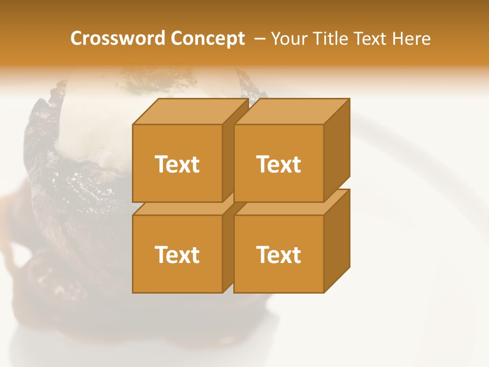 Meat One Copy PowerPoint Template