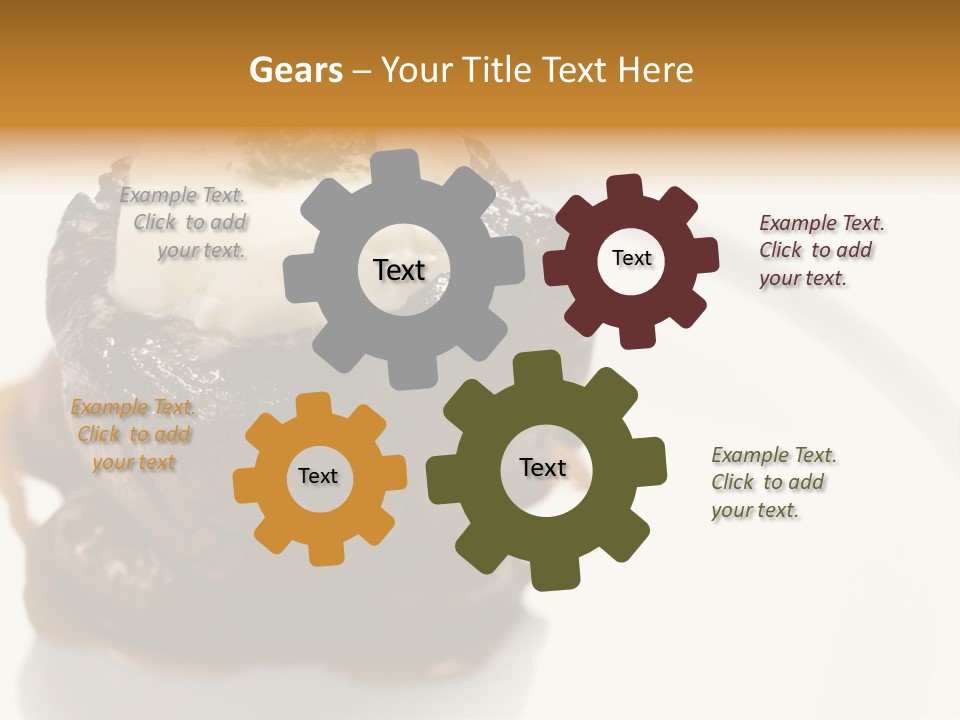 Meat One Copy PowerPoint Template