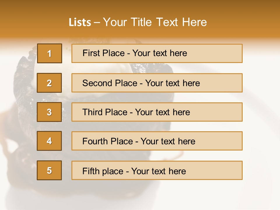Meat One Copy PowerPoint Template