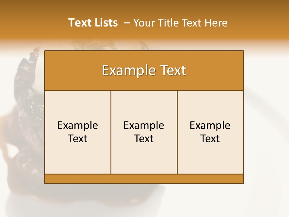Meat One Copy PowerPoint Template