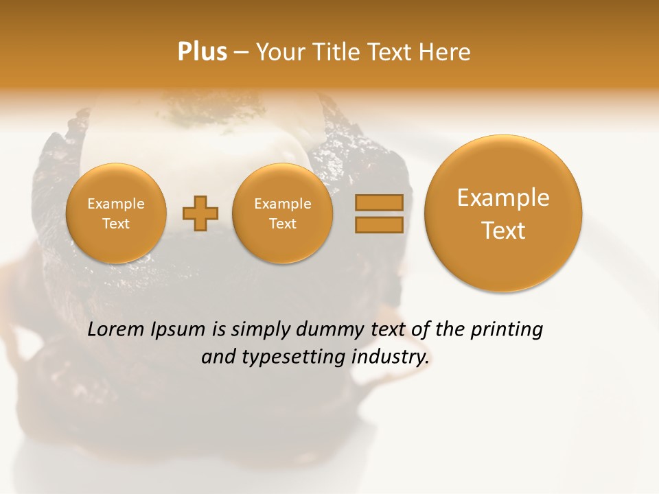 Meat One Copy PowerPoint Template