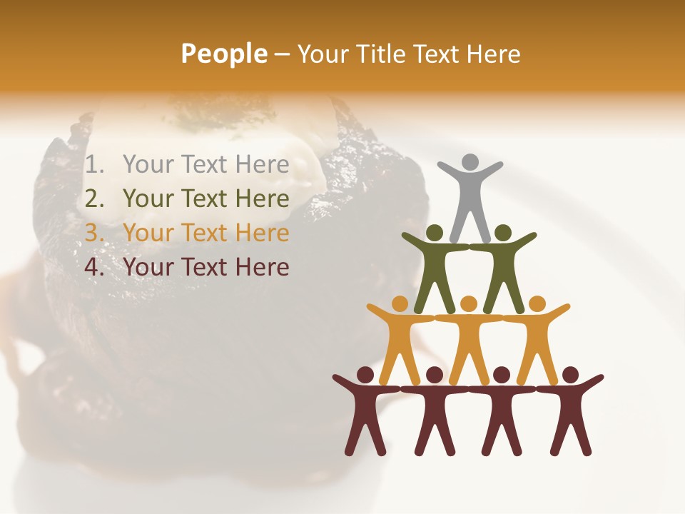 Meat One Copy PowerPoint Template