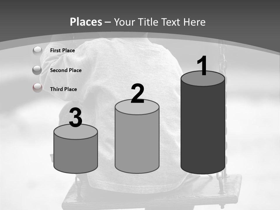 Reserved Alone Back PowerPoint Template