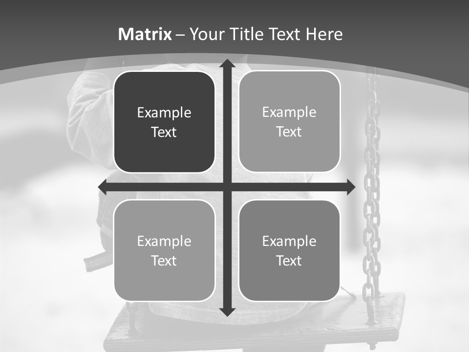 Reserved Alone Back PowerPoint Template