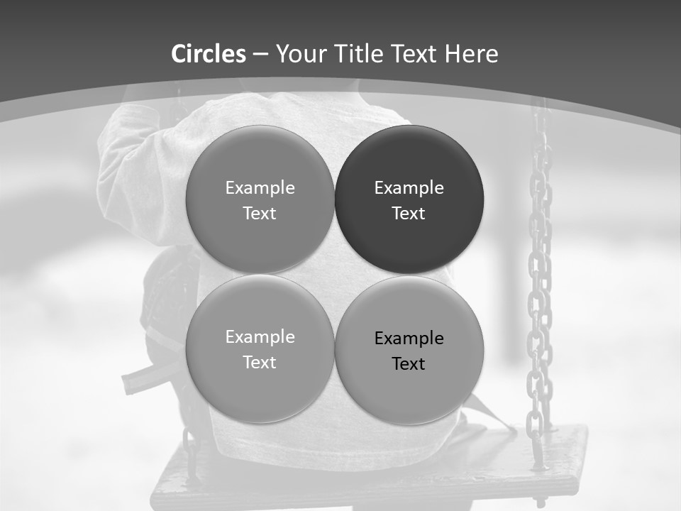 Reserved Alone Back PowerPoint Template