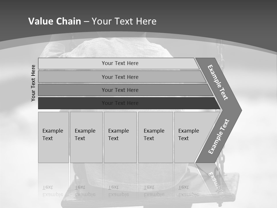 Reserved Alone Back PowerPoint Template