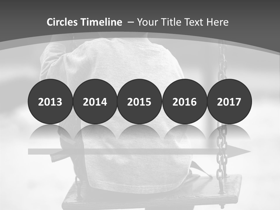 Reserved Alone Back PowerPoint Template