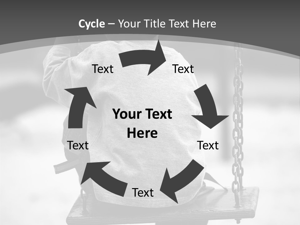 Reserved Alone Back PowerPoint Template