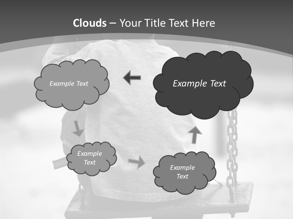 Reserved Alone Back PowerPoint Template